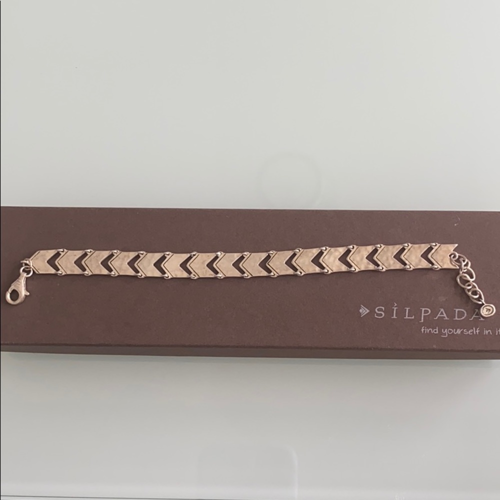 Silpada Chevron Link Bracelet